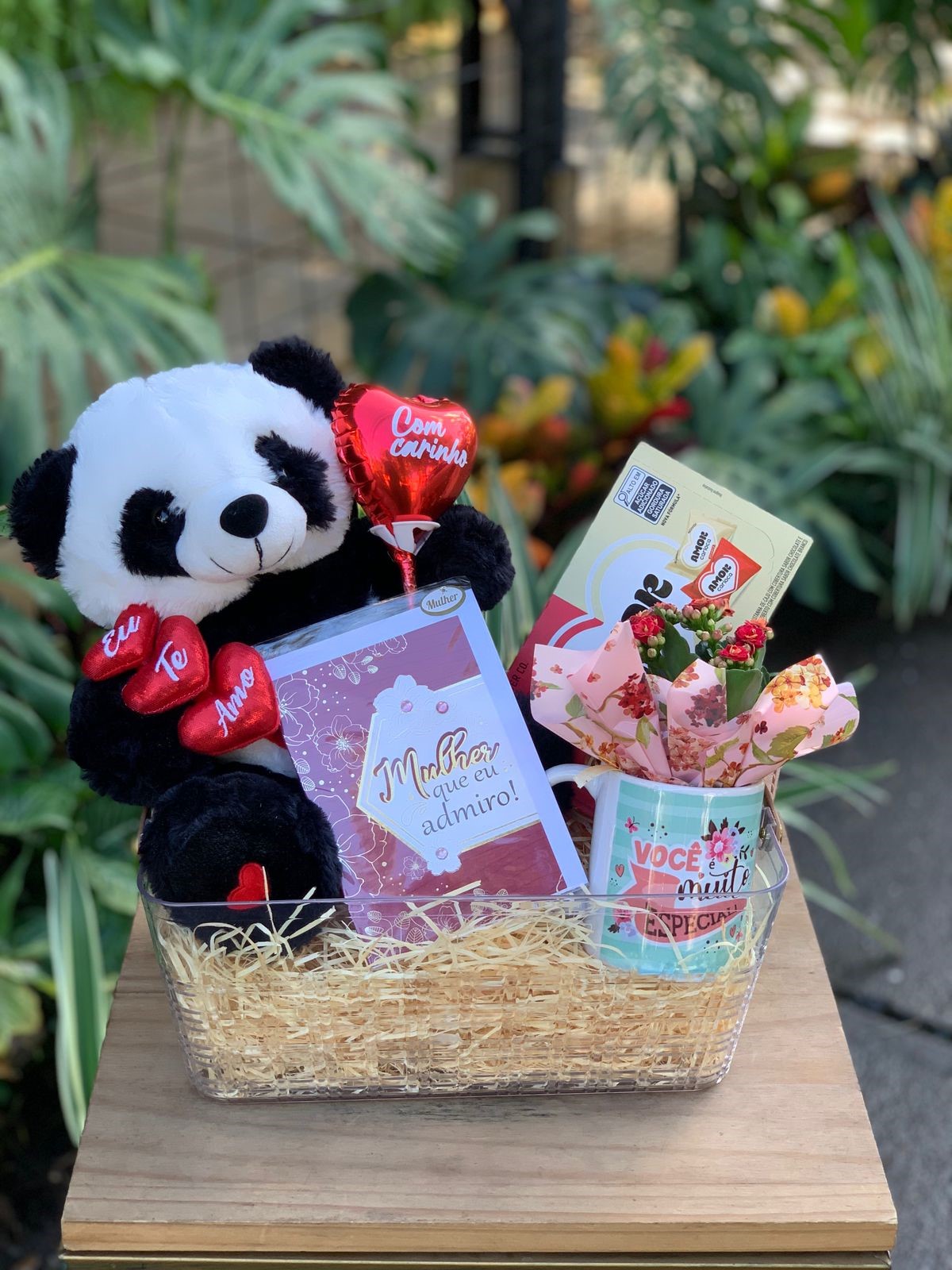 KIT PELÚCIA PANDA DOS DIAS DAS MÃES